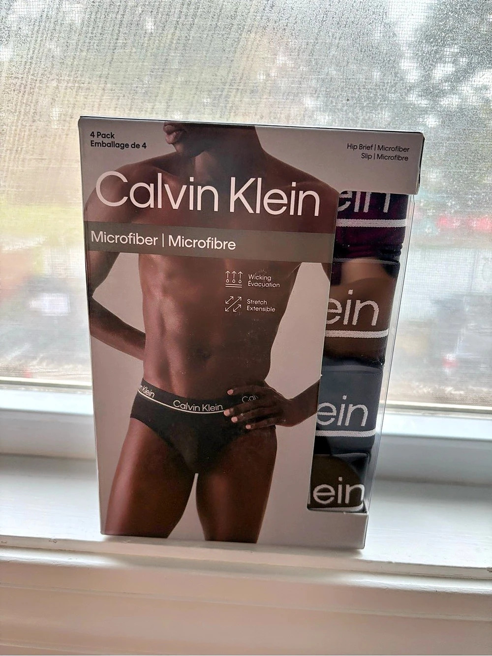 Calvin Klein 4 Pack Hip Brief Microfiber Men's 4-Pack Microfiber Briefs NWT